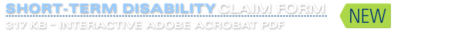 SHORT-TERM DISABILITY CLAIM FORM